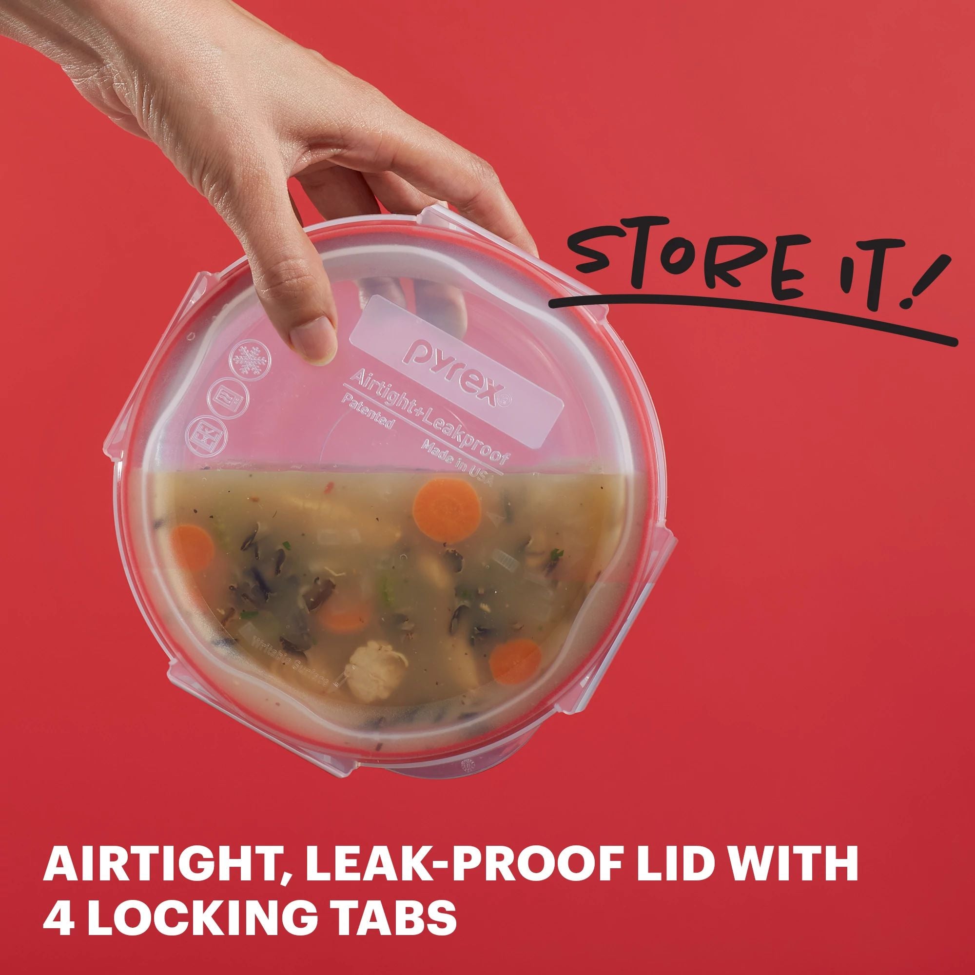 Pyrex? FreshLock? 14-piece Glass Storage Set - Image 6