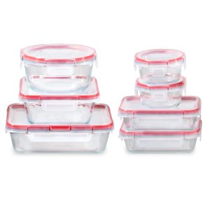 Pyrex? FreshLock? 14-piece Glass Storage Set