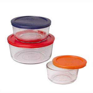 Pyrex® Simply Store® 6-piece Round Glass Storage Value Pack