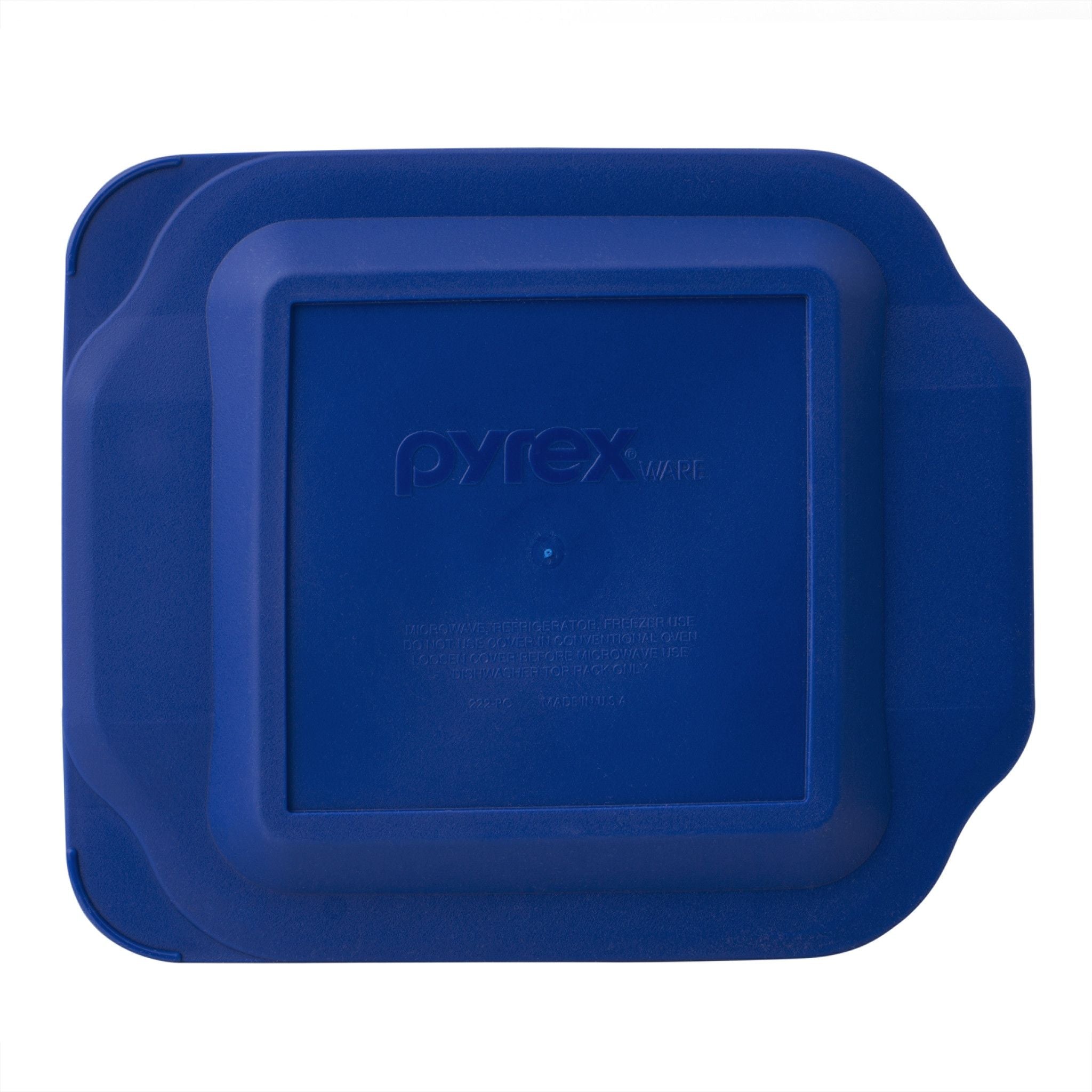 Pyrex? Blue Plastic Lid for Watercolor Collection 8 Square Baking Dish